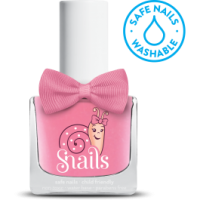 Snails儿童指甲油 水溶性安全无毒无味 可水洗 指甲油 - Pink Bang